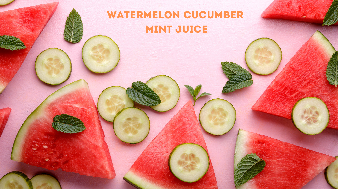 watermelon cucumber mint juice